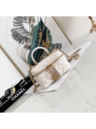 First-class Quality chanel small vanity with chain AP2194 white HY5503Sf41