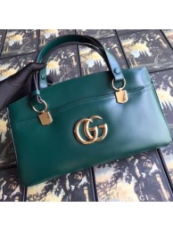 First-class Quality Gucci Arli large top handle bag 550130 green HY21312VJ28