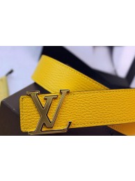 First-class Quality Louis Vuitton Belt LV5767G Yellow HY10727VJ28
