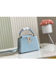 First-class Quality Louis Vuitton CAPUCINES MINI M81190 light blue HY25327VJ28