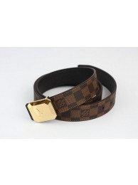 First-class Quality Louis Vuitton Damier Ebene Canvas Belt LV2065 HY1759xO55