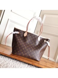 First-class Quality Louis Vuitton Monogram Canvas Original NEVERFULL MM M40997 rose HY26579xO55