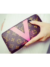 First-class Quality Louis Vuitton Monogram Canvas Zippy Wallet M60936 Grenade HY23867VJ28