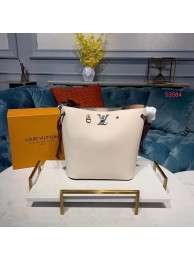 First-class Quality Louis vuitton original LOCKME BUCKET M53584 Rose Soie Quartz Calla HY16567VJ28