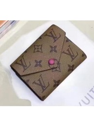 First-class Quality Louis Vuitton Victorine Wallet Monogram Canvas M62360 Rose HY2454fm32