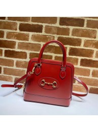 Gucci 1955 Horsebit small top handle bag 621220 red HY3373vX95