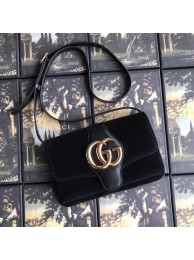 Gucci Arli small shoulder bag 550129 black suede HY4124bm74
