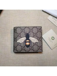 Gucci Bee print GG Supreme wallet 451268 HY21050hT91