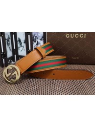 GUCCI Belt G1907 Wheat HY16477jo45