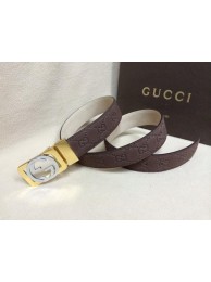 GUCCI Belt GI1387B Brown HY16387yj81