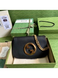 Gucci Blondie shoulder bag 699268 black HY7112xh67