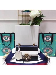 Gucci Broadway Leather mini Bag 476542 Black HY1761DO87