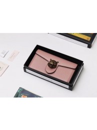 Gucci Calf leather Wallet 414985 dark pink HY8020vK93