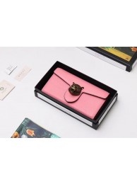 Gucci Calf leather Wallet 414985 pink HY9878SS41