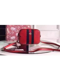Gucci Calfskin Leather Shoulder Bag 412008 Red HY1209CD62