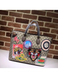 Gucci Canvas Tote Bag 474085 brown HY12395Mn81