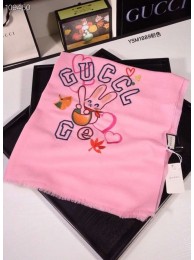 Gucci Cashmere Scarf YSM1889 pink HY6461RX32