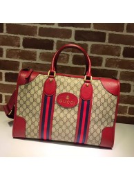 Gucci Courrier soft GG Supreme duffle bag 459311 red HY18134UW57