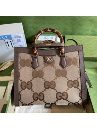 Gucci Diana medium tote bag 655658 brown HY20791TP23