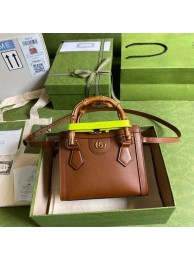 Gucci Diana mini tote bag 655661 brown HY11105lU52