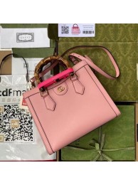 Gucci Diana small tote bag 660195 pink HY25152gN72
