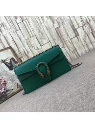 Gucci Dionysus Blooms Leather Shoulder Bag 499623 green HY20426TP23