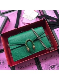 Gucci Dionysus Calfskin Leather Shoulder Bag 476430 Green HY13483hI90