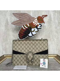 Gucci Dionysus GG Canvas Shoulder Bag 403348 Black HY8034Yv36