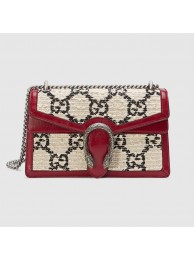 Gucci Dionysus GG Original tweed Shoulder Bag 400249 white HY16150Kd37