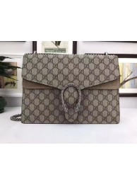 Gucci Dionysus GG Supreme Canvas Shoulder Bag 403348 Khaki HY3412TL77