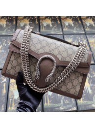 Gucci Dionysus GG top handle bag 621512 Brown HY21500lu18
