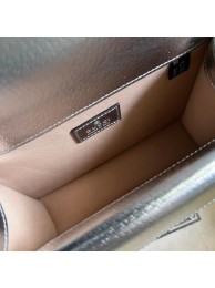 Gucci Dionysus lame mini bag 421970 Silver HY21886TP23