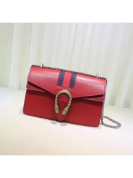 Gucci Dionysus Leather Shoulder Bag 400249 Red HY3075lU52