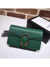 Gucci Dionysus Leather Super mini Bag 476432 Green HY1008cP15