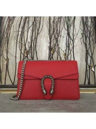 Gucci Dionysus Lichee Pattern Medium Shoulder Bag 400249 Red HY22641DV39