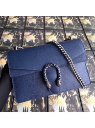Gucci Dionysus small shoulder bag 400249 blue HY20519Gh26