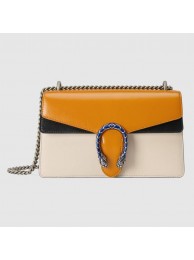 Gucci Dionysus small shoulder bag 400249 Burnt orange and white HY3166CC86