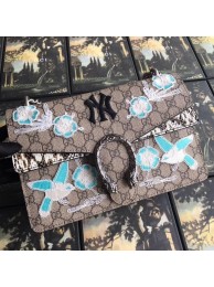 Gucci Dionysus small shoulder bag with NY Yankees patch 400249 HY25545Jz48