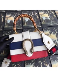 Gucci Dionysus small top handle bag 523367 white&blue&red HY15509DI37