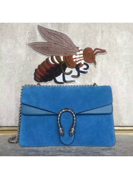 Gucci Dionysus Suede Leather Mini Shoulder Bag 400249 Blue HY26563ta99