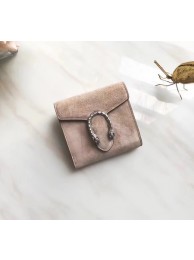 Gucci Dionysus Velvet Card Case 404139 Apricot HY23875Av26