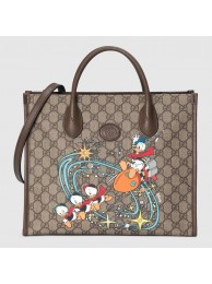 Gucci Disney x Gucci Donald Duck tote bag 648134 brown HY15974tg76