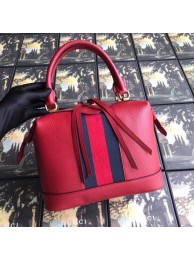 Gucci GG Calf leather top quality tote bag 523433 red HY21661ED90