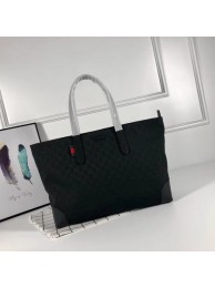 Gucci GG canvas shoulder bag 308928 black HY7251pB23