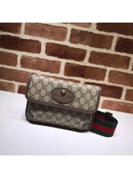 Gucci GG canvas supreme waist pack 489617 brown HY3530hT91