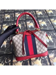 Gucci GG canvas top quality tote bag 523433 red HY25716nV16