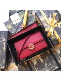 Gucci GG Marmont cross-body bag 510314 red HY14528iv85