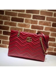 Gucci GG Marmont matelasse medium tote 524578 red HY15539cf57