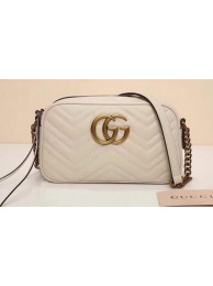 Gucci GG Marmont Matelasse Shoulder Bag 447632 OffWhite HY16853fo19