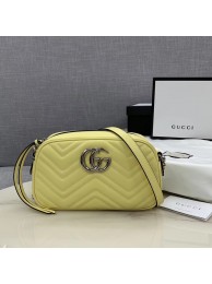 Gucci GG Marmont Matelasse Shoulder Bag 447632 yellow HY27087wn15